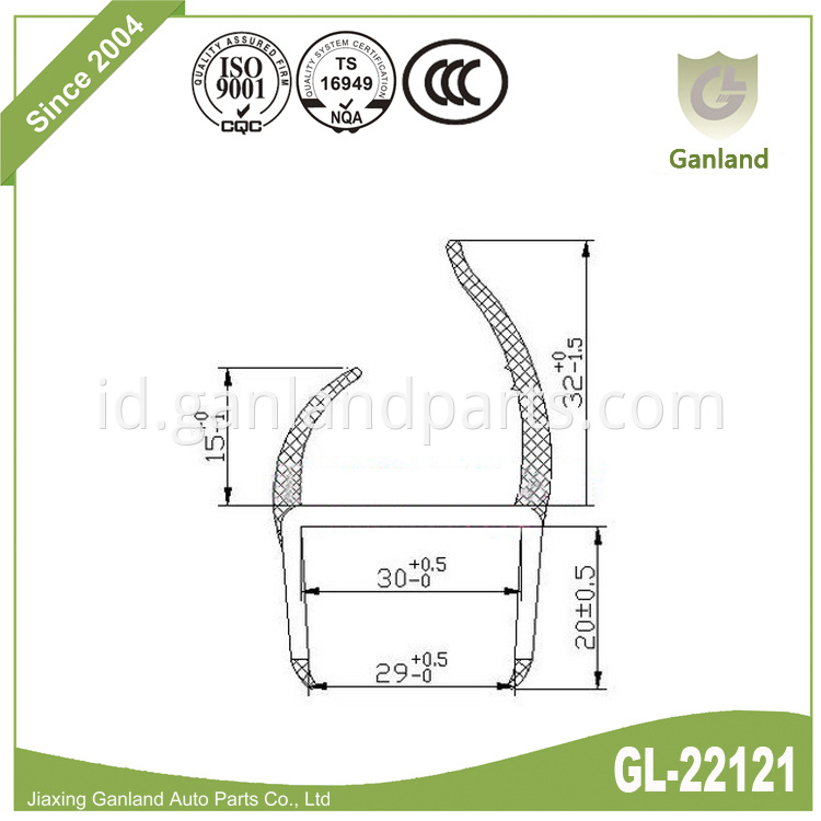 Truck Sealing Strip gl-22121